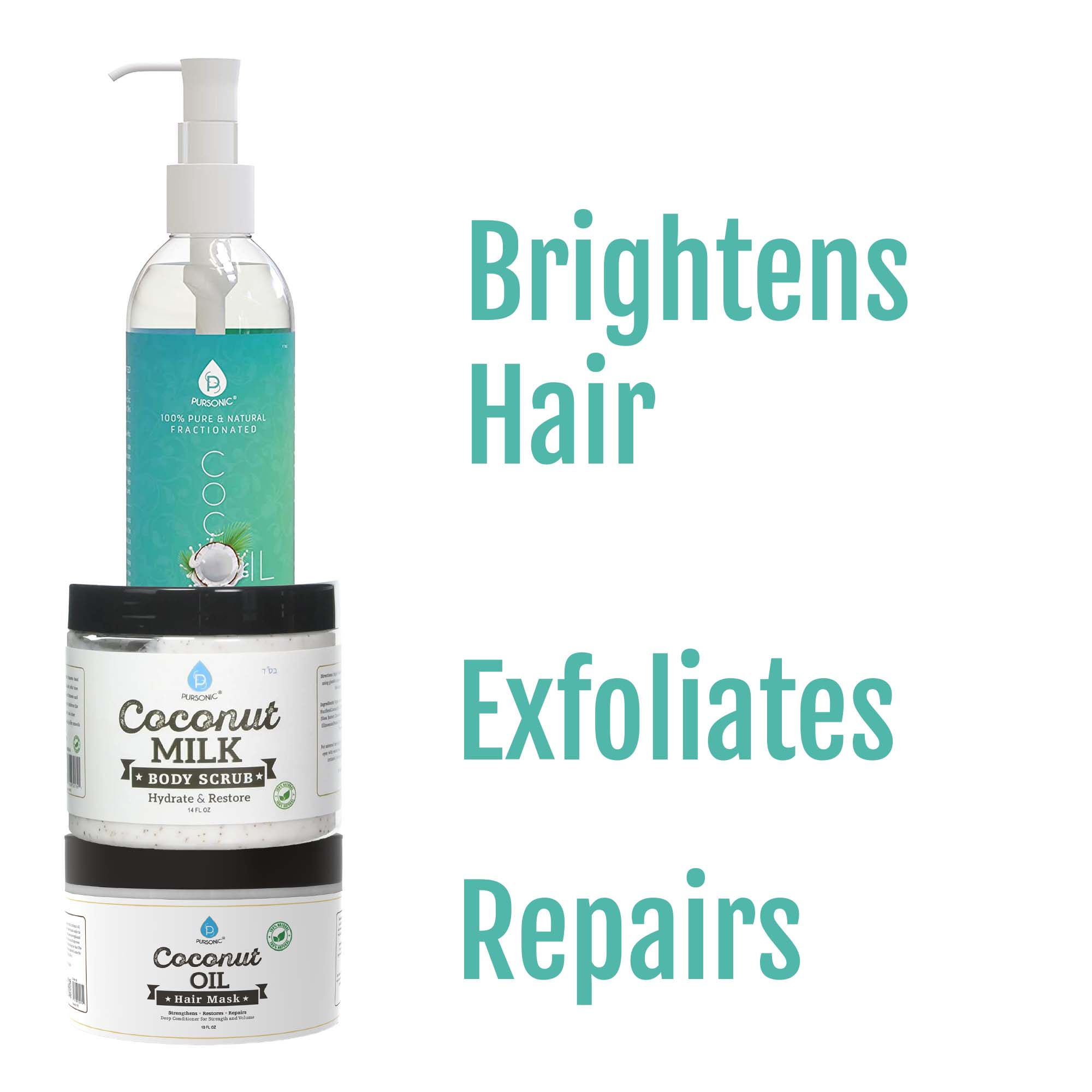 Ultimate Coconut Beauty Bundle | Hair, Skin & Body Pampering Set