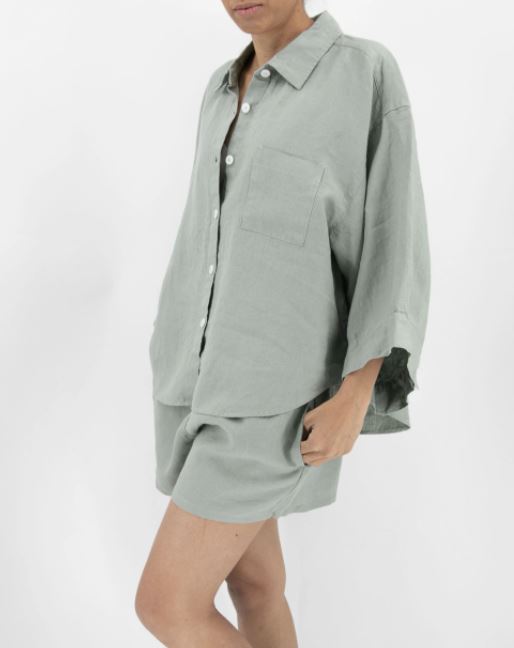 Linen Shorts – 100% French Linen Loungewear