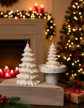Christmas Tree Cedar Candles | Holiday Decor