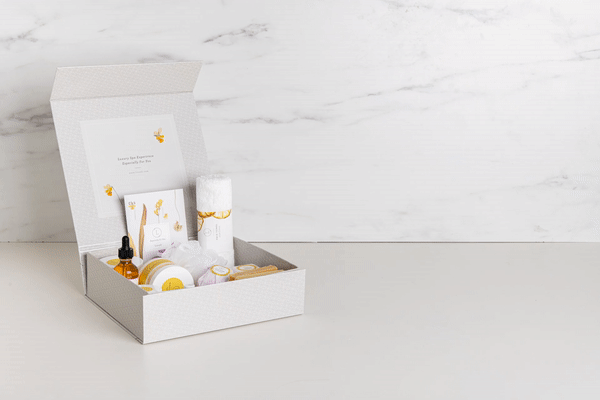Citrus Sunshine Spa Gift Basket – Natural Care Package