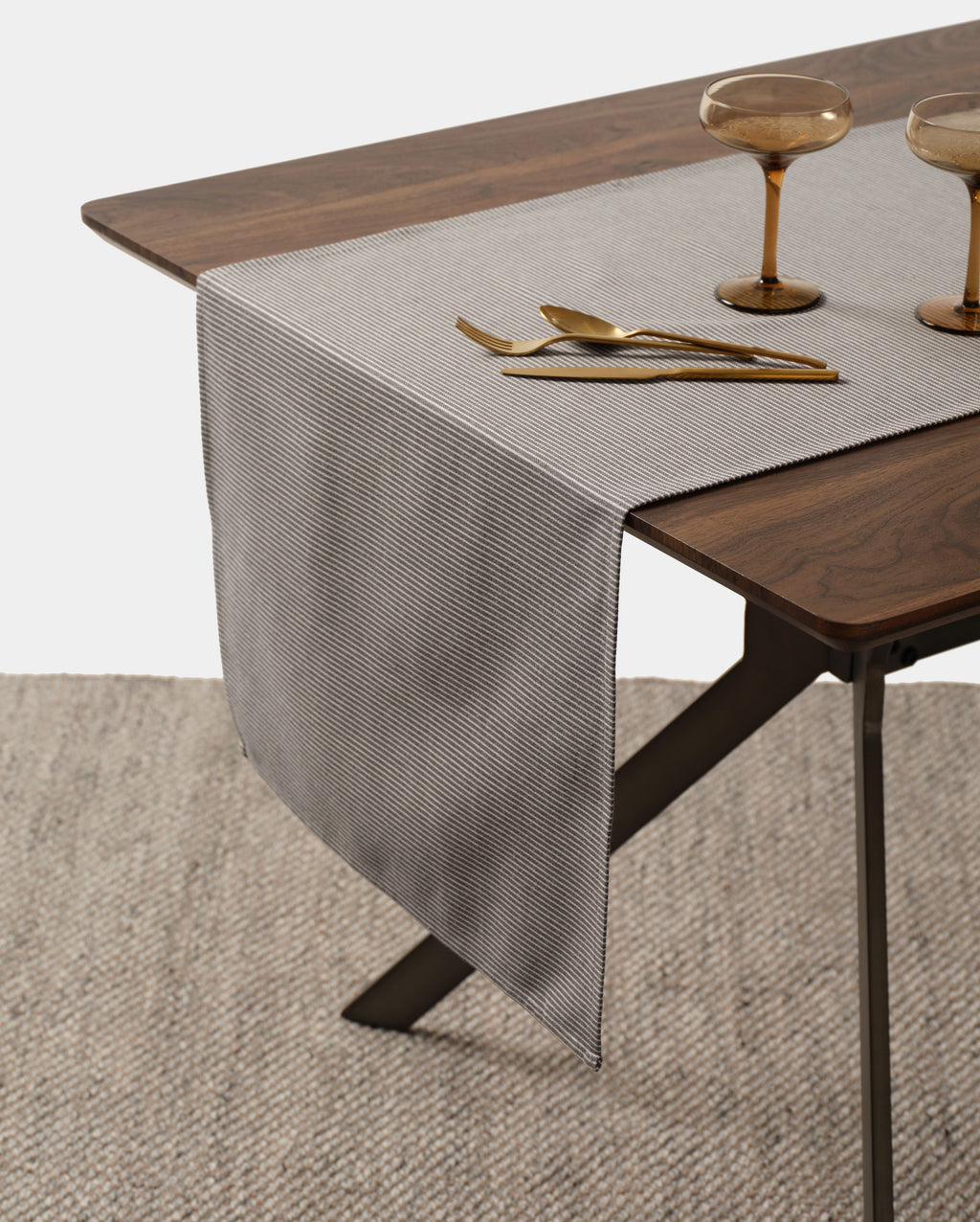 MEEMA Cloth Table Runner | Montreal, Quebec | 3 Weaves & 3 Colors | Upcycled Denim | Handcrafted