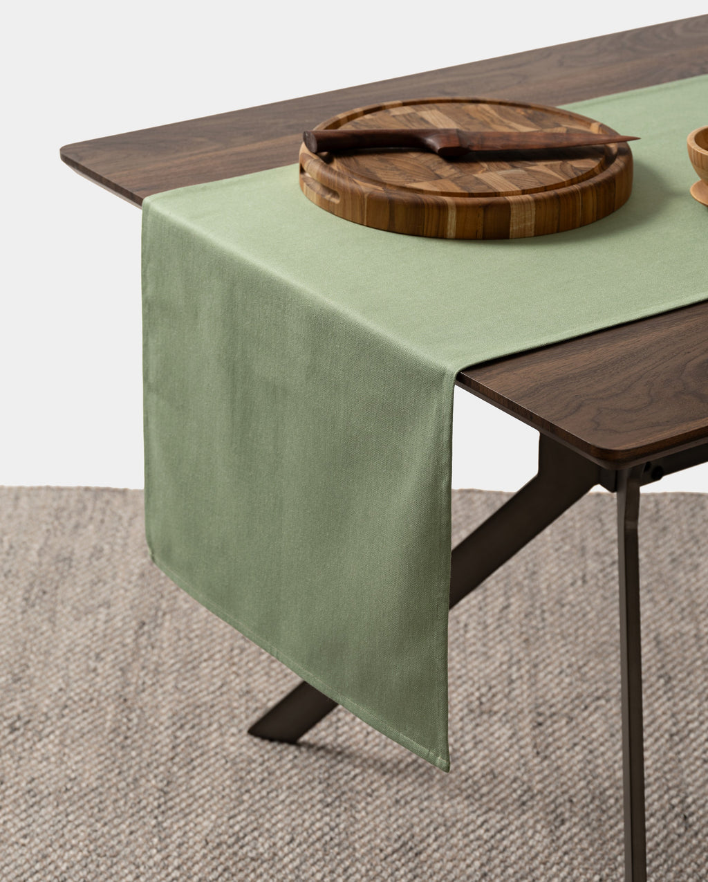 MEEMA Cloth Table Runner | Montreal, Quebec | 3 Weaves & 3 Colors | Upcycled Denim | Handcrafted