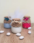 Country-Style Soy Candle Wedding & Baptism Favor
