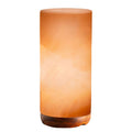12V 12W Cylinder Himalayan Pink Salt Lamp Carved Rock Crystal Light
