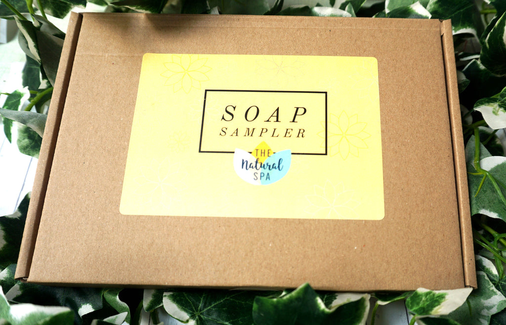 Soap Sampler Gift Set | 8 x 25g Mini Travel Soaps | Natural