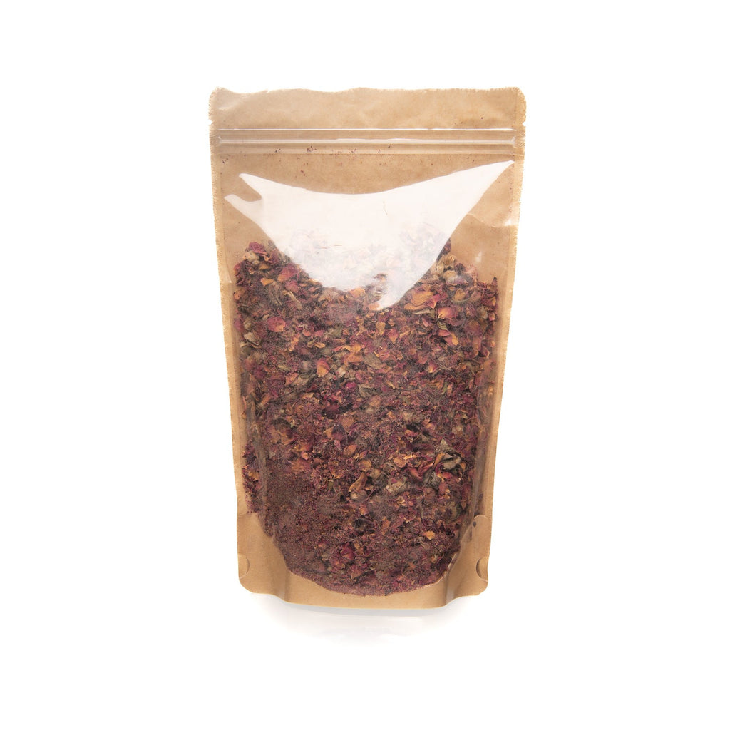 Organic Egyptian Rose Petals | Certified Organic | Rose Tea, Lattes & Bath Rituals | PAAVANI