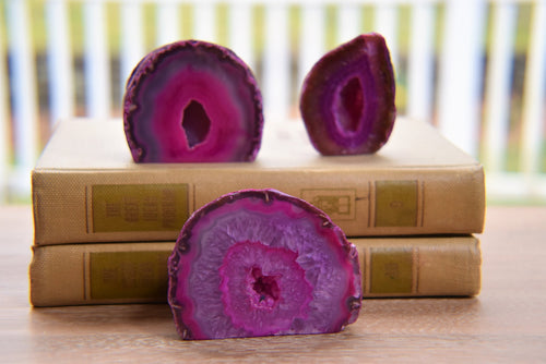 Agate Geode | Natural Stone Home Decor | Small, Medium & Large