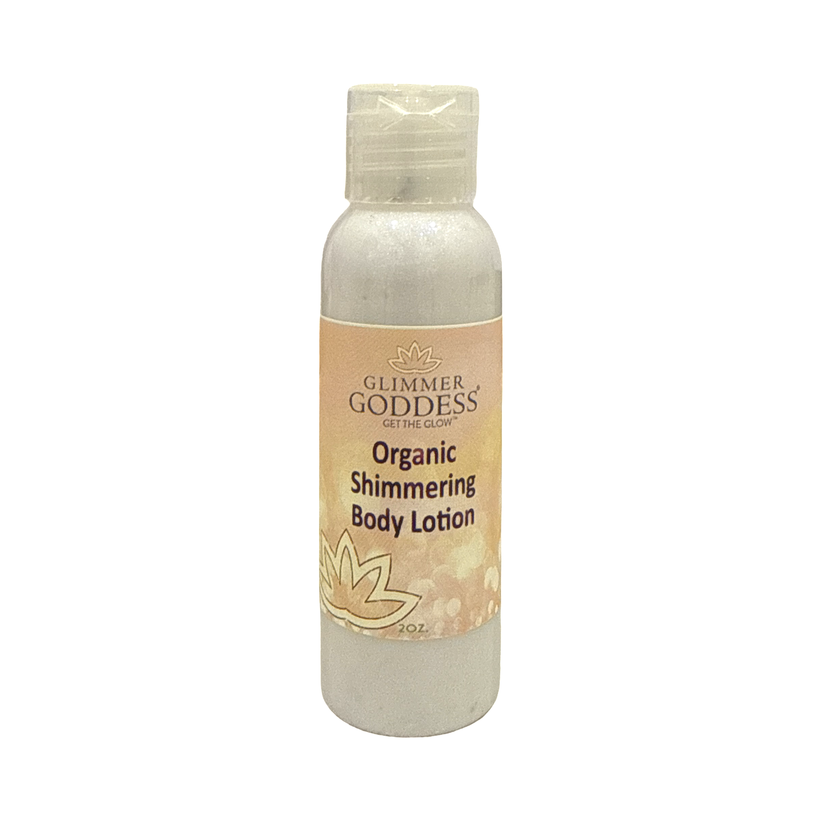 Organic Shimmer Body Lotion Travel Gift Set | Bronze, Gold & Diamond | Shea & Aloe | Glimmer Goddess