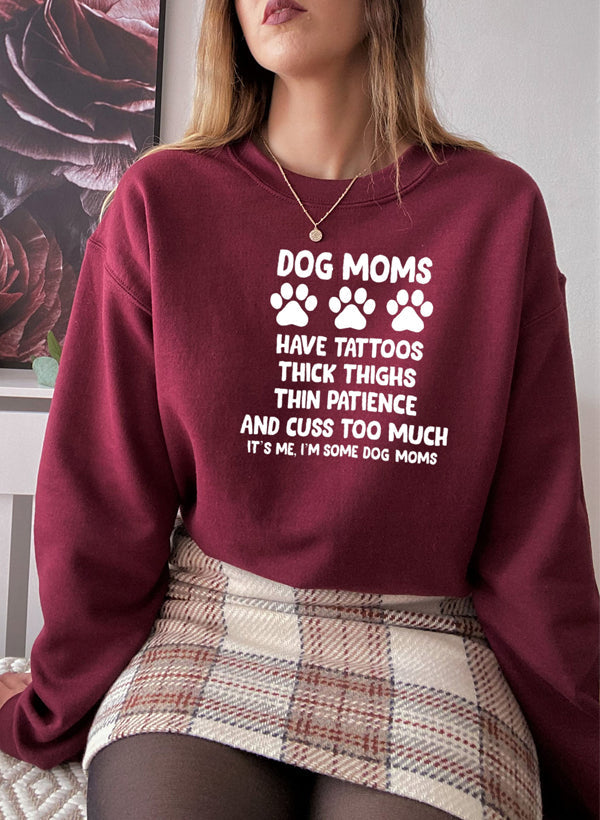 Dog Mom Sweatshirt - Made in USA