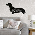 Dachshund "Low Rider" Metal Wall Art — Steel Dog Decor | Made in USA