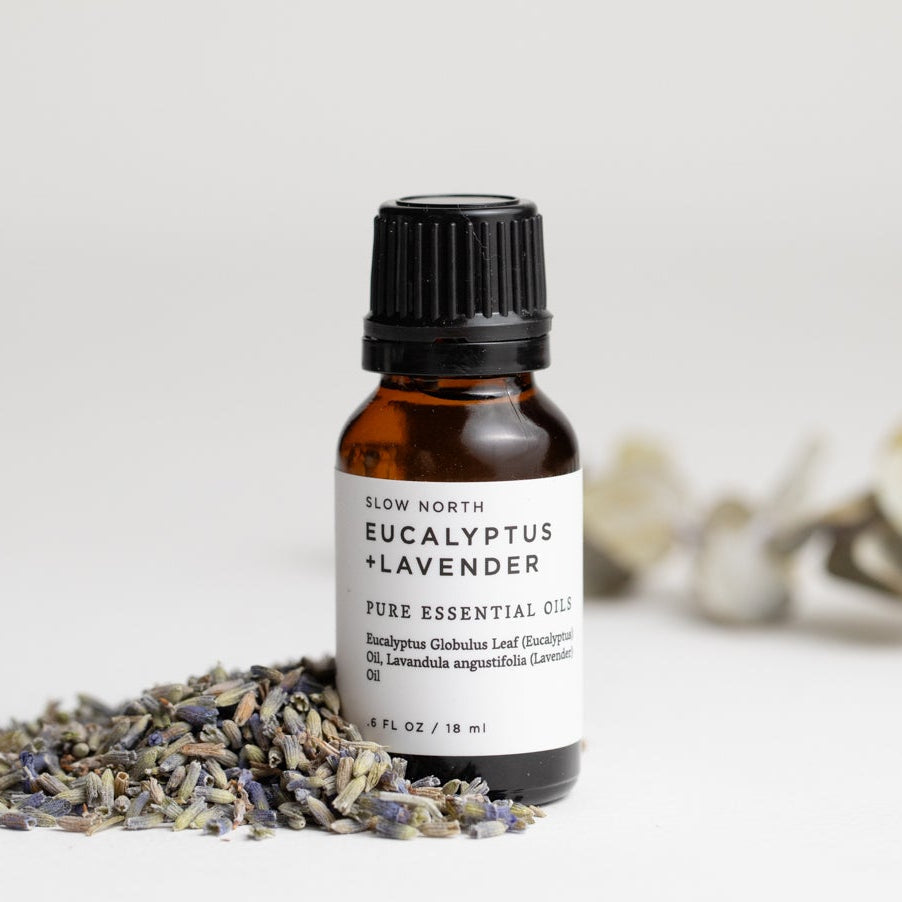 Essential Oil Diffuser Blends | 100% Pure | Flame-Free Aromatherapy | Amber Glass | 14 Scents | Slow North
