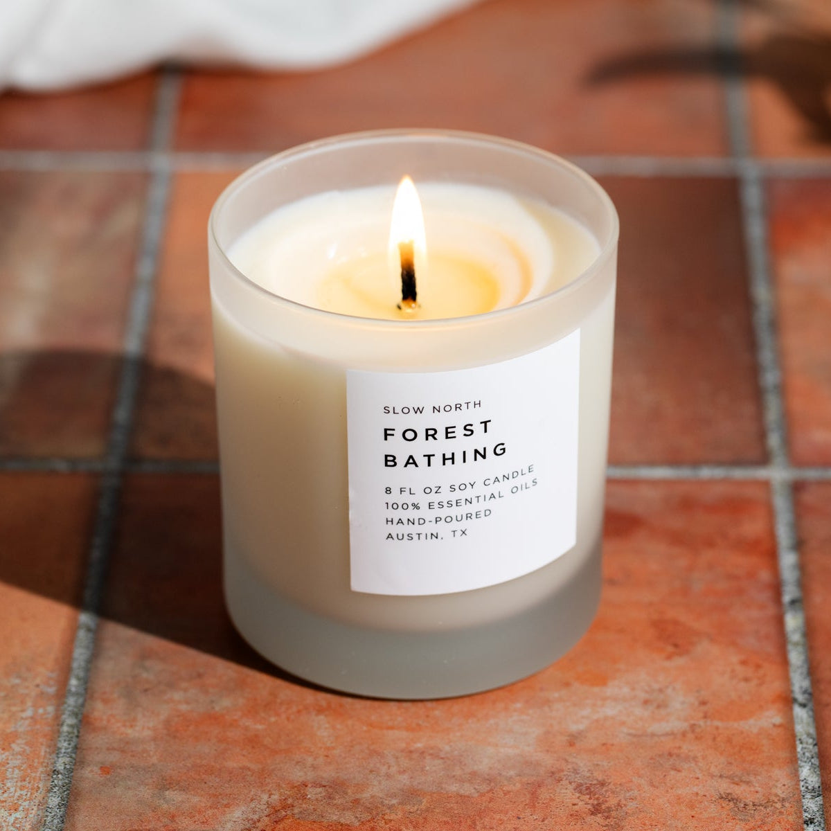 Forest Bathing Signature Candle | Fir, Pine & Patchouli | Made in Austin, Texas
