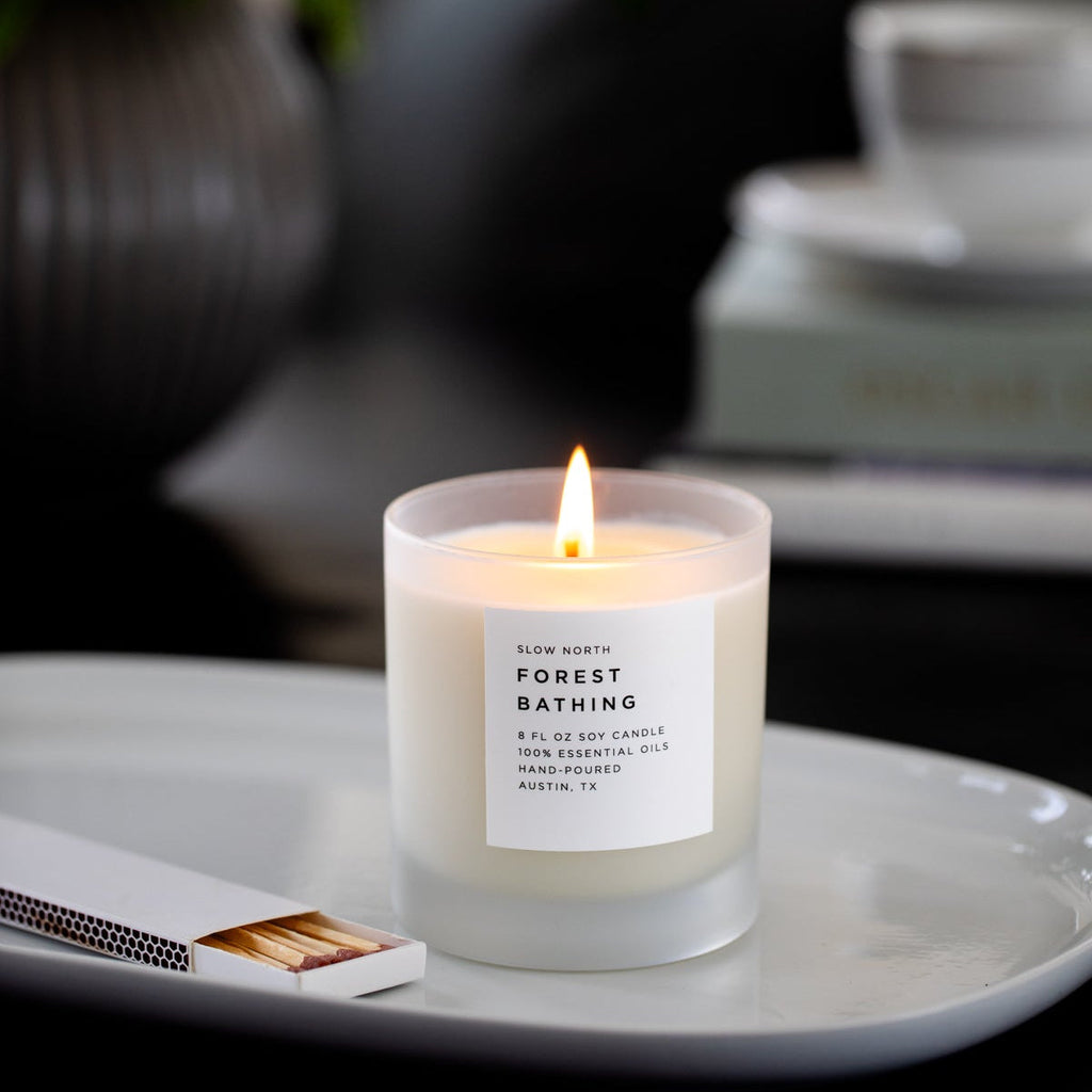 Forest Bathing Signature Candle | Fir, Pine & Patchouli | Made in Austin, Texas