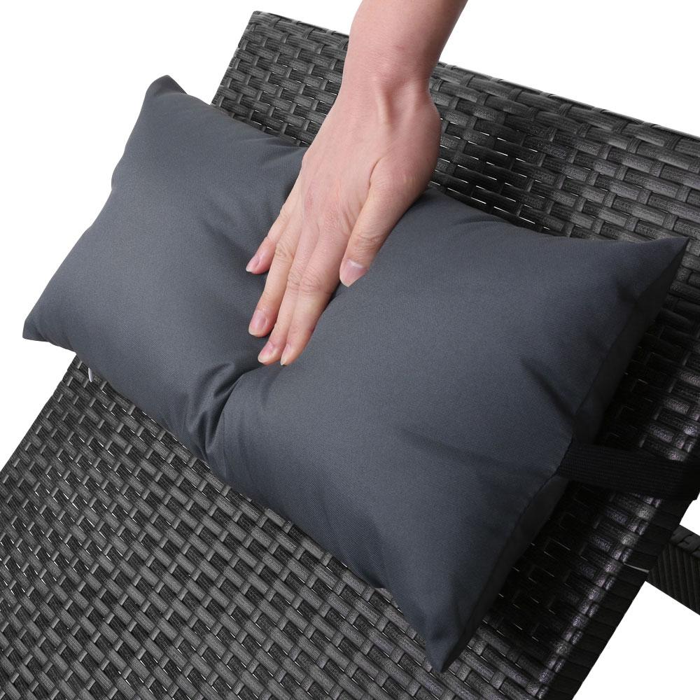Gardeon Sun Lounge Wicker Lounger Outdoor Furniture Beach Chair