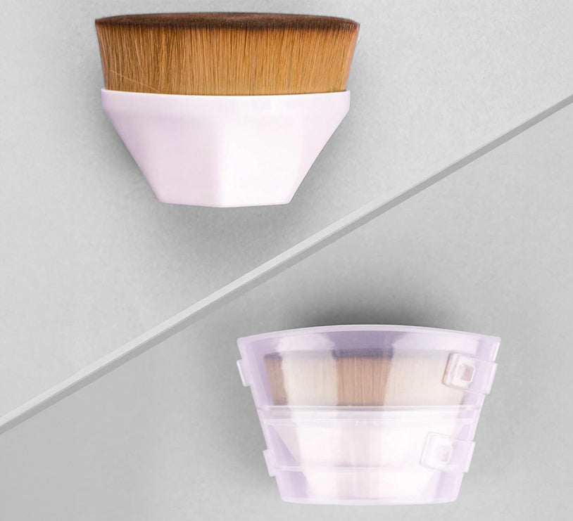 Ergonomic Foundation Makeup Brush | Densely Packed Synthetic Bristles | Full Coverage | Multipurpose | BeNat