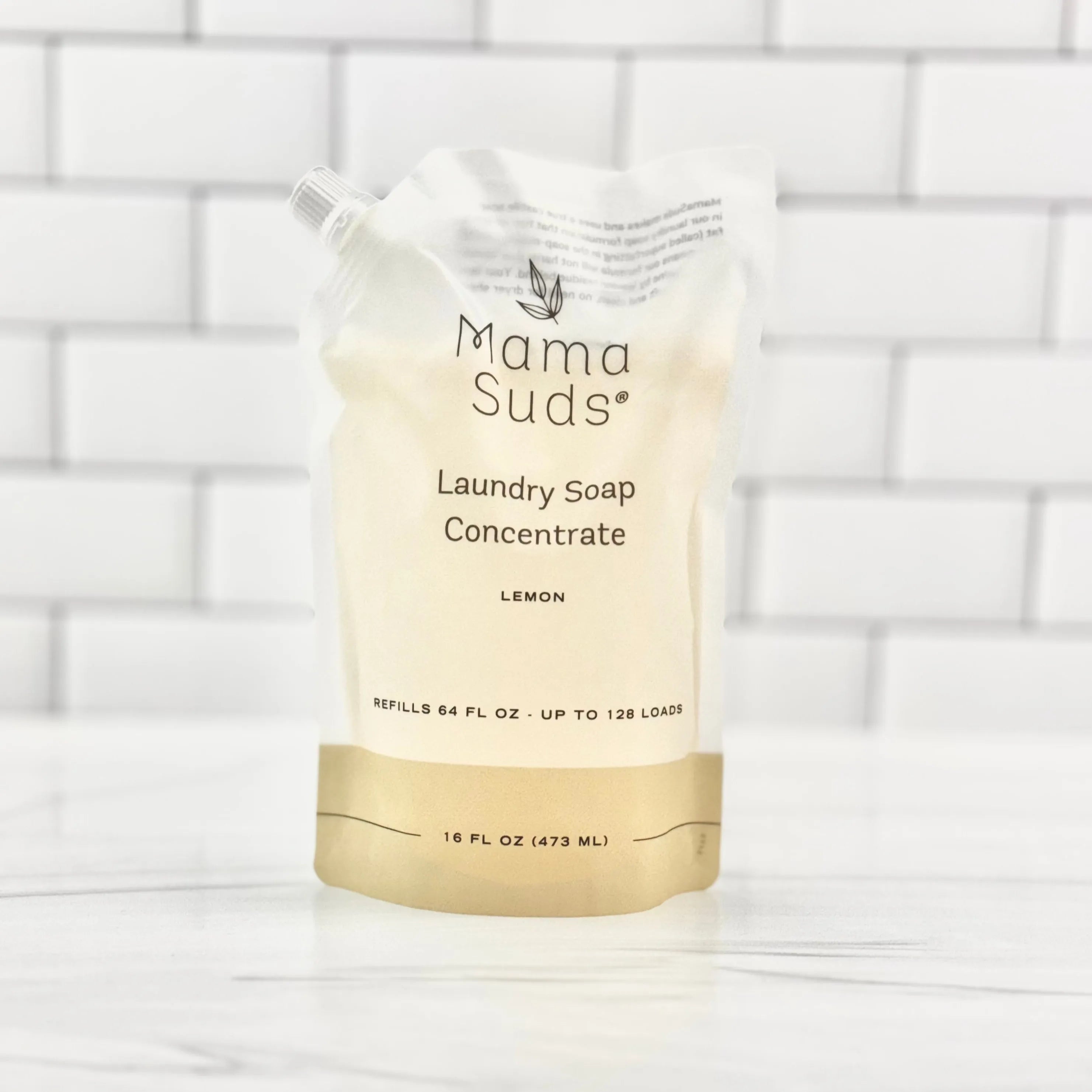 BOGO Laundry Bundle for Sensitive Skin | MamaSuds Laundry Soap + 50% Off Concentrate Refill | Gentle, Non-Toxic & Sensitive Skin Safe