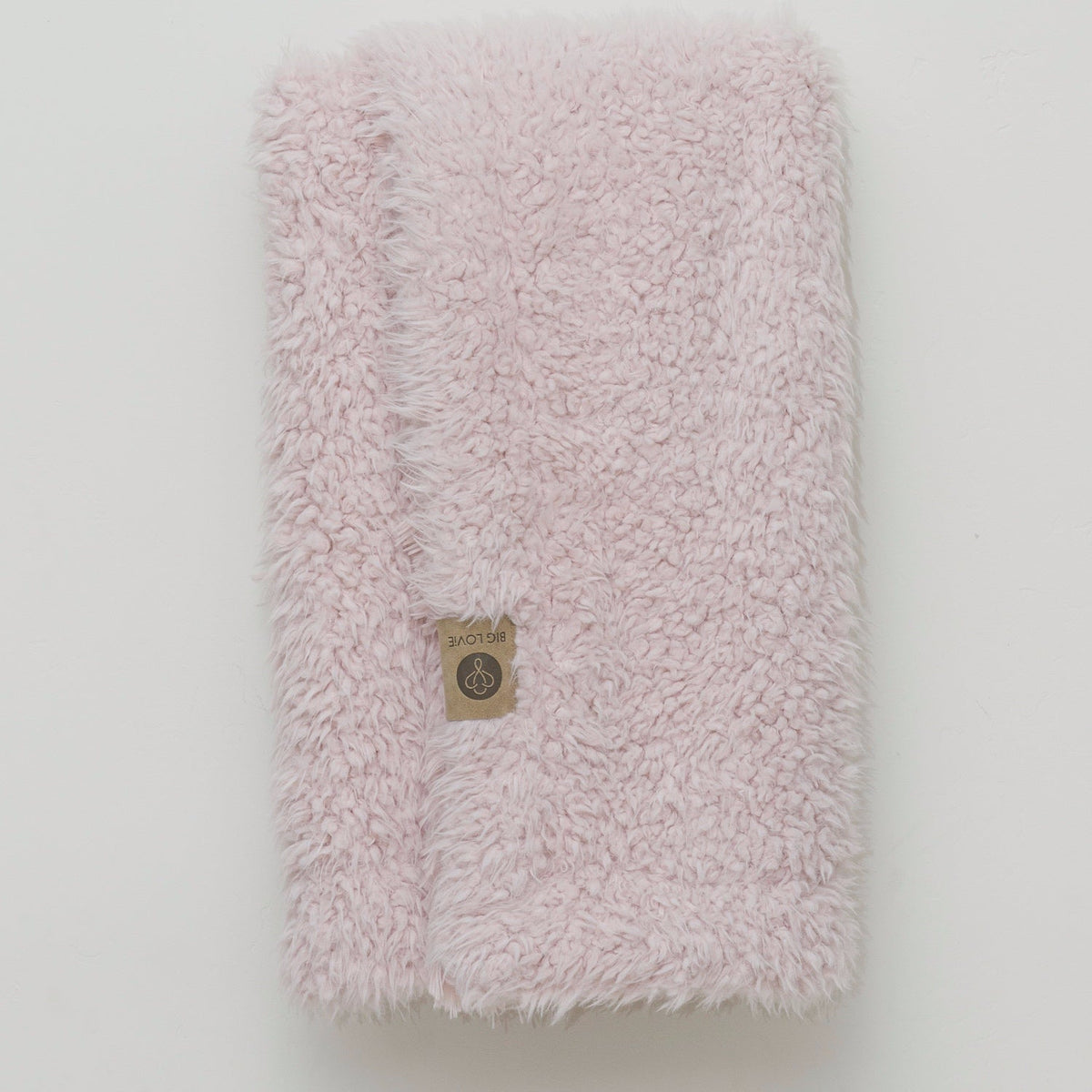 Angel Plush Blanket – Little | Dusty Pink