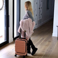 ANGEL PLUSH BLANKET | LITTLE - DUSTY PINK