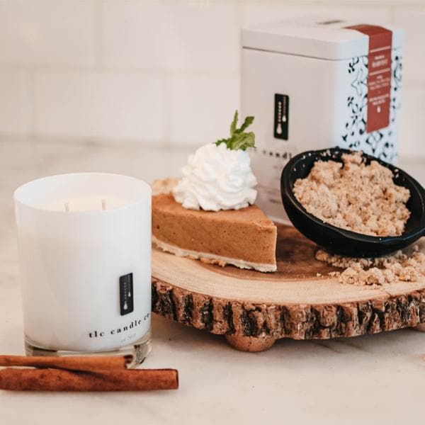 Harvest | Pumpkin Spice Soy Candle | Pure Soy Wax & Essential Oils | 11 oz | 60-70 Hr Burn | TLC Candle Co.