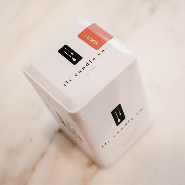 Harvest | Pumpkin Spice Soy Candle | Pure Soy Wax & Essential Oils | 11 oz | 60-70 Hr Burn | TLC Candle Co.