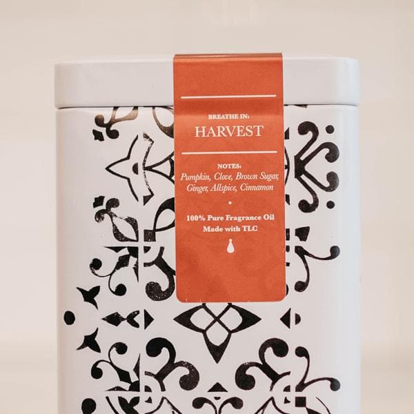 Harvest | Pumpkin Spice Soy Candle | Pure Soy Wax & Essential Oils | 11 oz | 60-70 Hr Burn | TLC Candle Co.