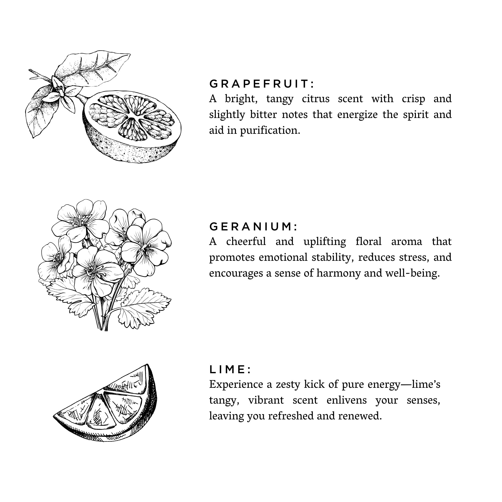 Linen Spray | Hello Sunshine | Grapefruit, Geranium & Lime | All-Natural Essential Oils | 4 fl oz | Slow North