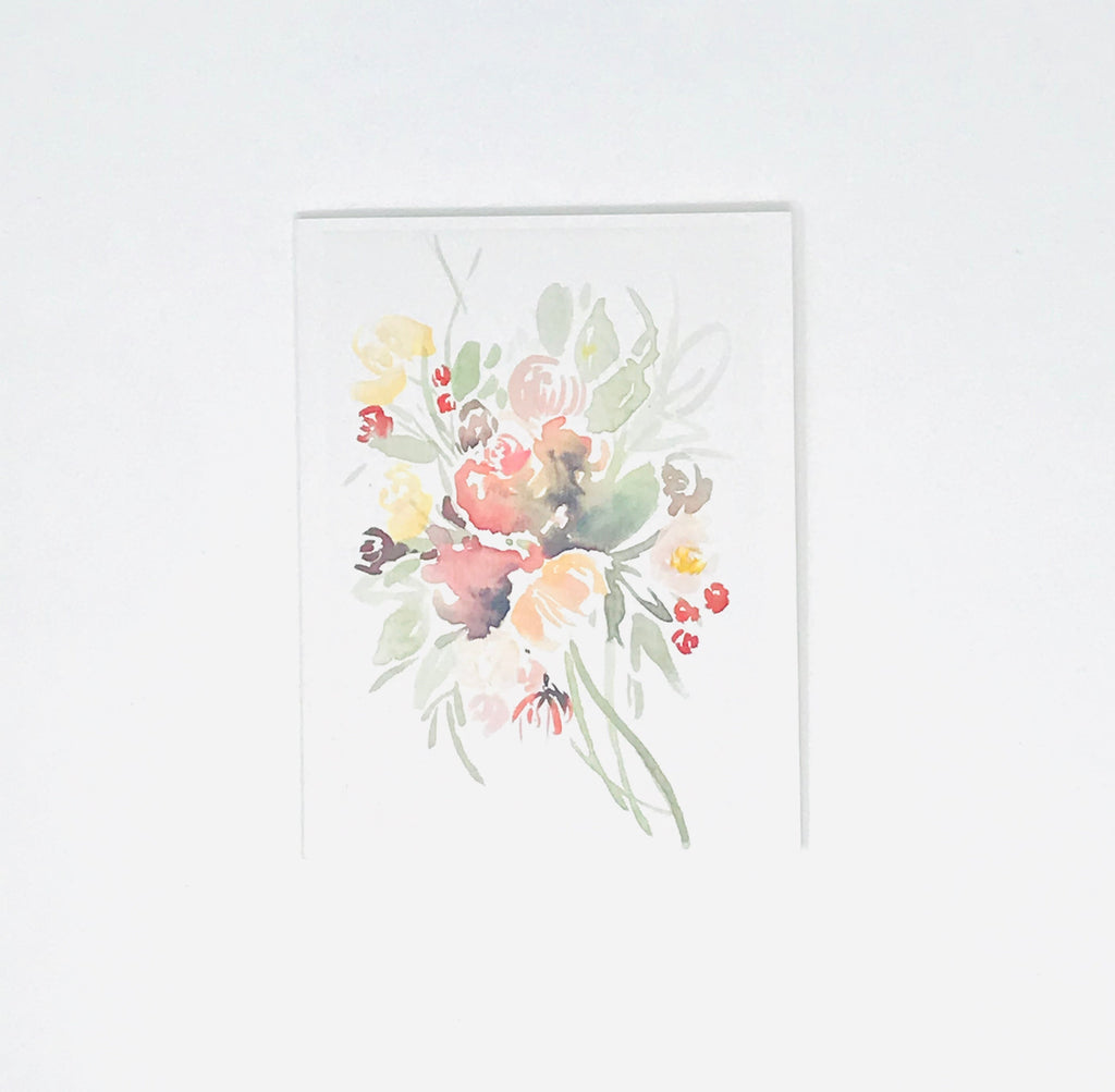 The Florist Greeting Card Collection | 3-Pack | Whimsical Floral Designs | Recycled Paper | Compostable Sleeve | Blank Inside | Shelby Kregel Art