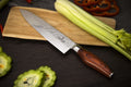 Damascus VG10 Chef Knife | 67-Layer Hammered Blade | Pakkawood Handle | 62+ Rockwell | Lifetime Guarantee | SiliSlick®