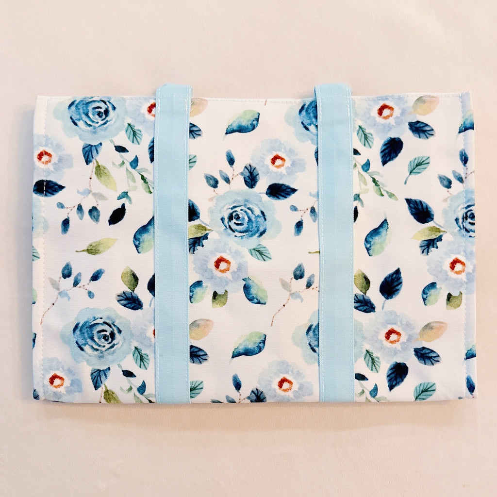 Bloom Blue Floral Tote