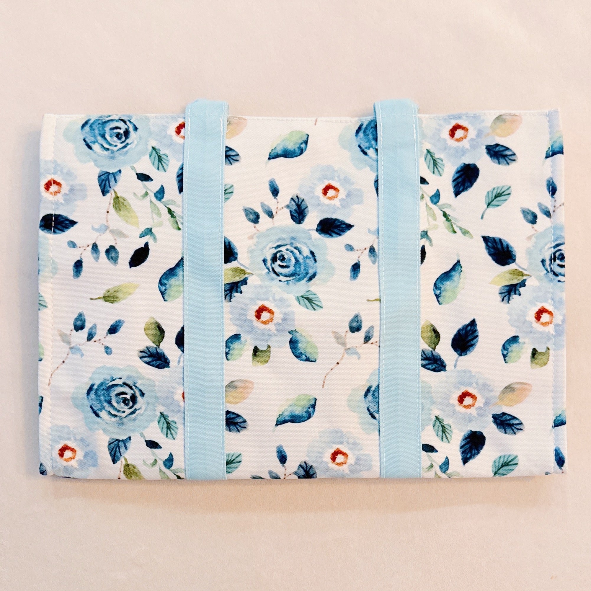 Bloom Blue Floral Tote