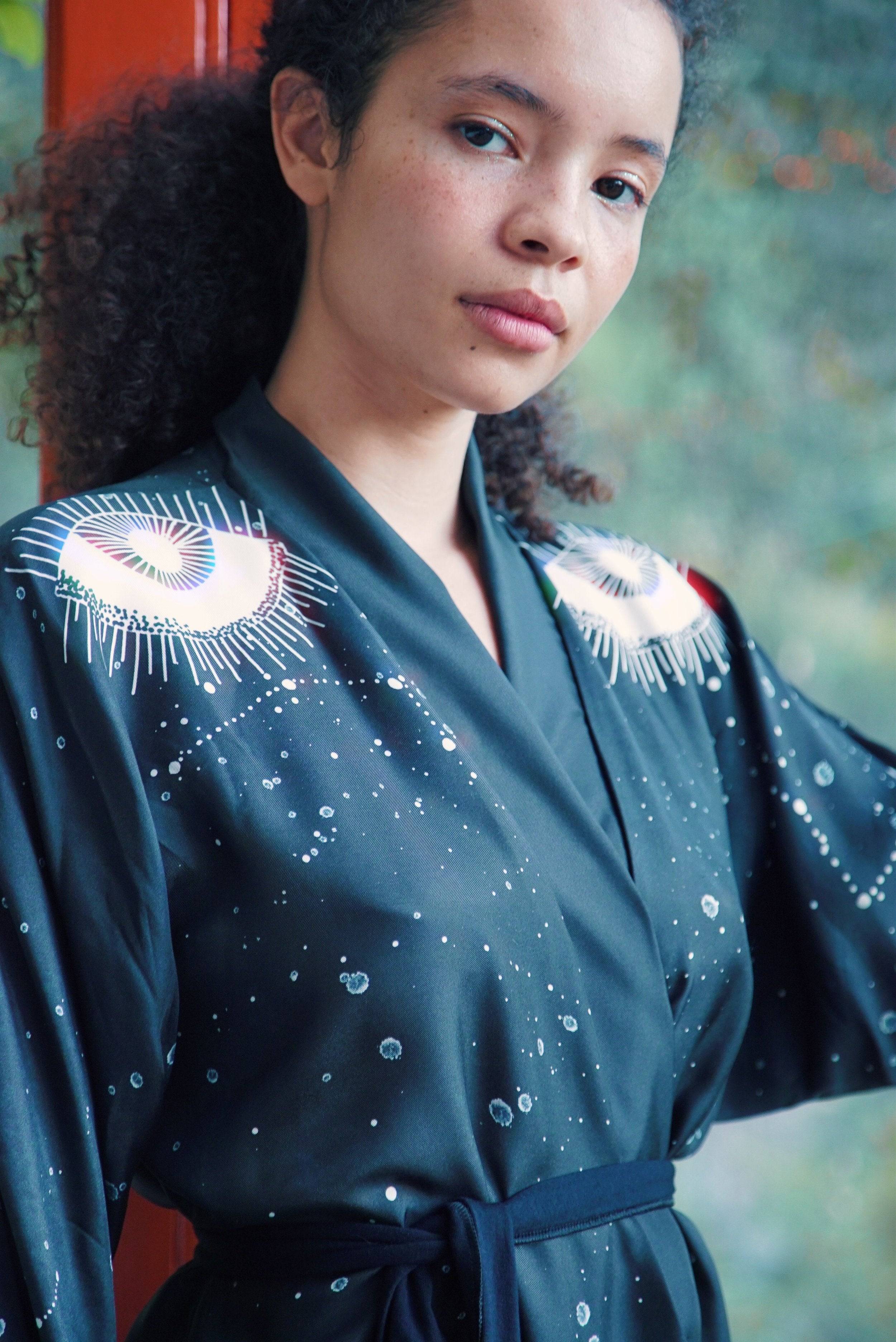 The Original Royal Robe | Silk Twill Kimono | Made to Order in Canada
