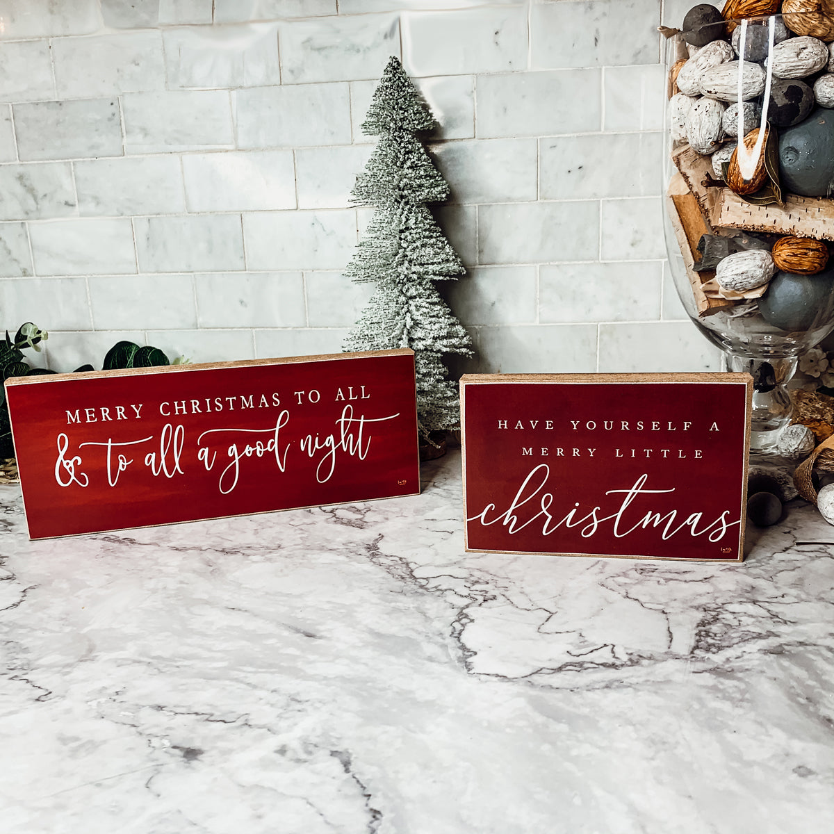 Have Yourself a Merry Little Christmas Wooden Sign
