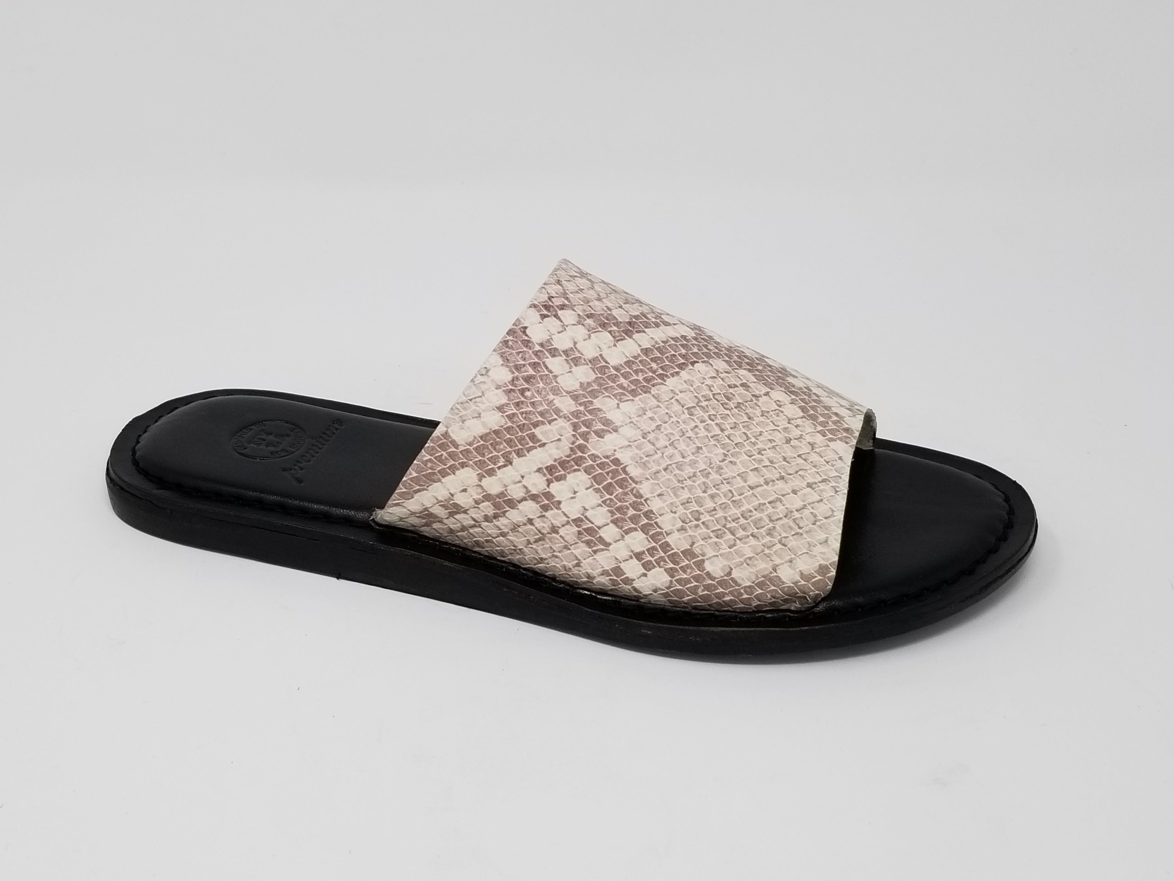 Laguna Leather Slide Sandals