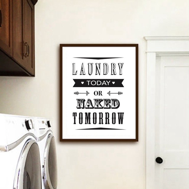 Laundry Room Wall Art Decor Life Canvas Print And