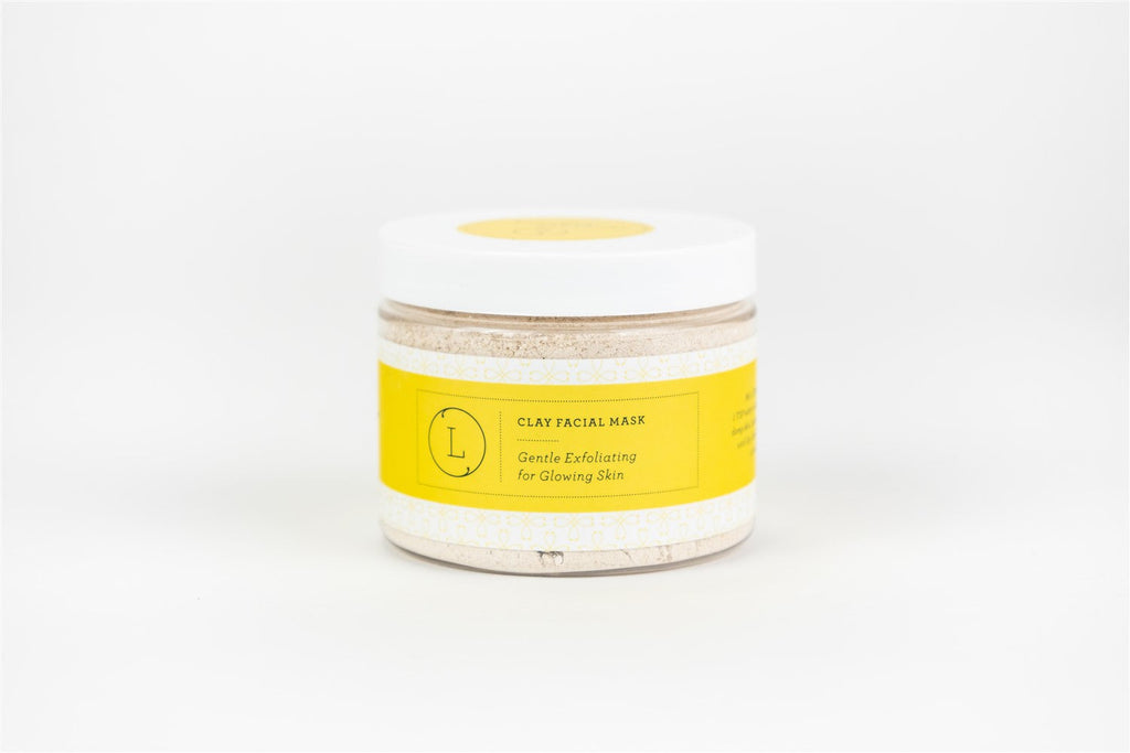 Natural Clay Facial Mask | Exfoliating & Glowing Skin Mask