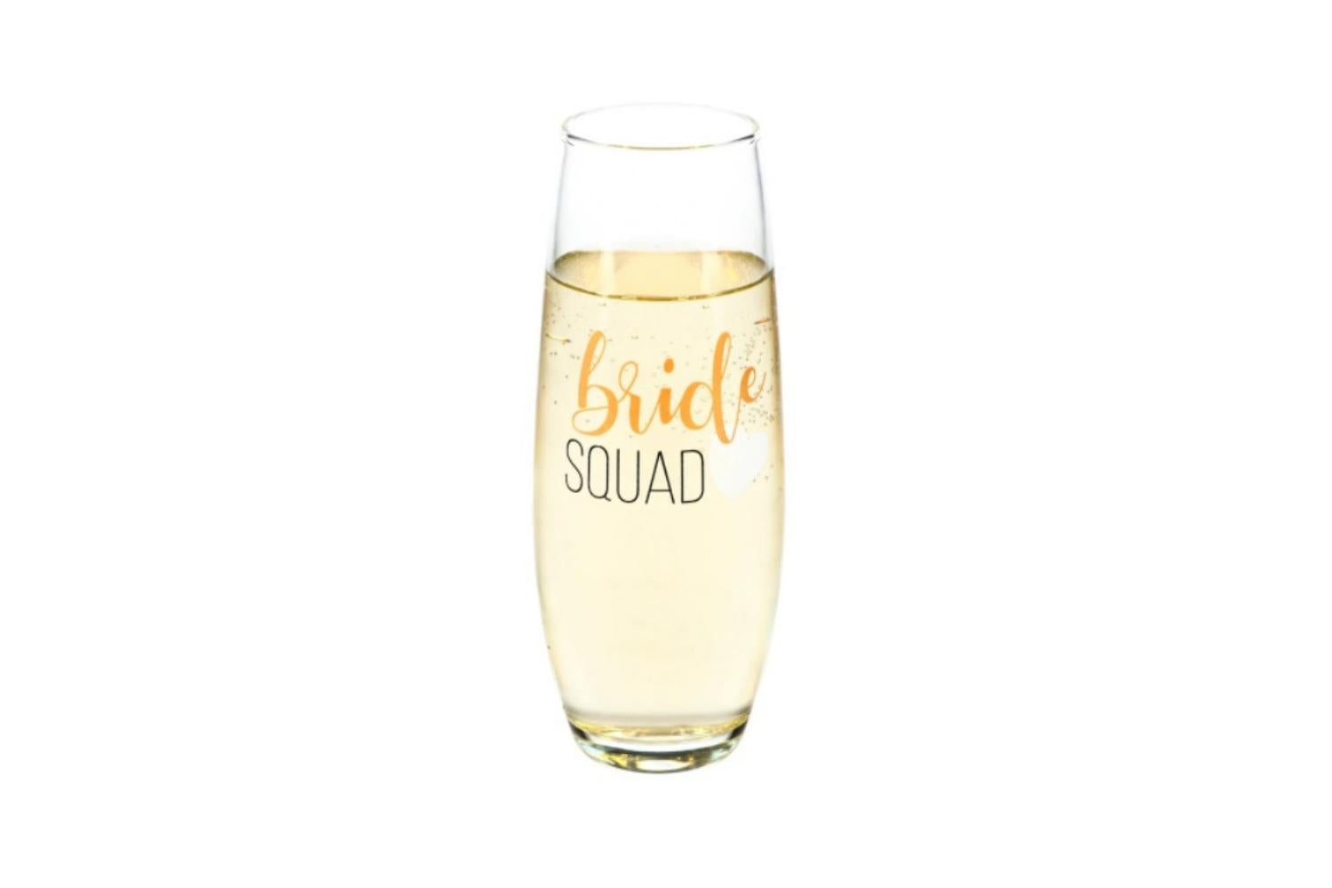 Bridal Shower & Bridesmaid Spa Gift Box | Champagne Cup, Candle, Cosmetic Bag & More | Personalized | Lizush