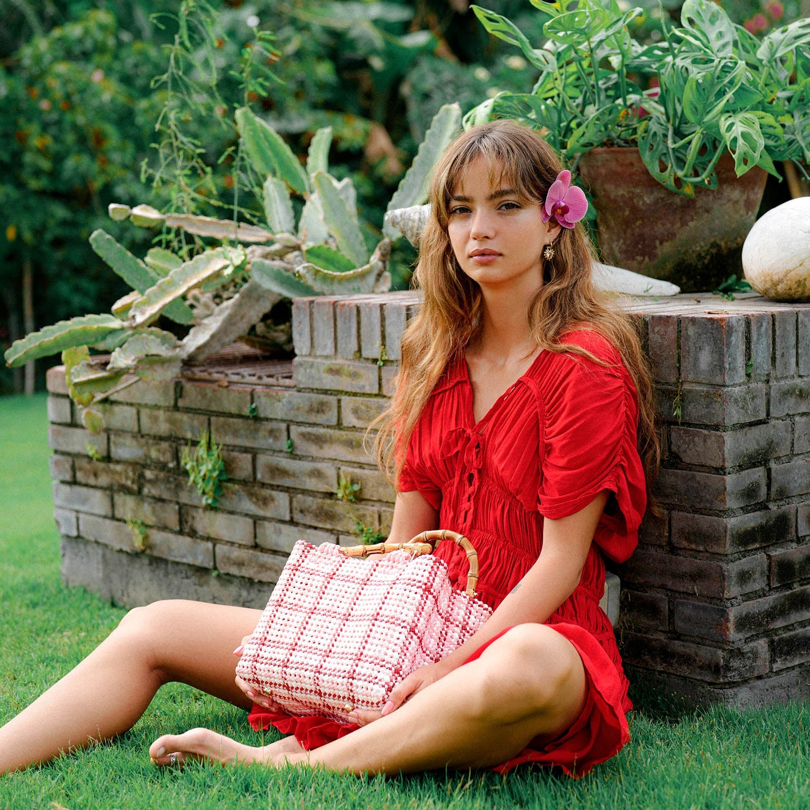Calabasas Natural Bamboo Tote Bag