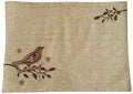 Holiday Bird On Twig Placemat