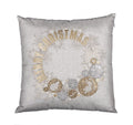 Ornament Wreath Pillow Cover