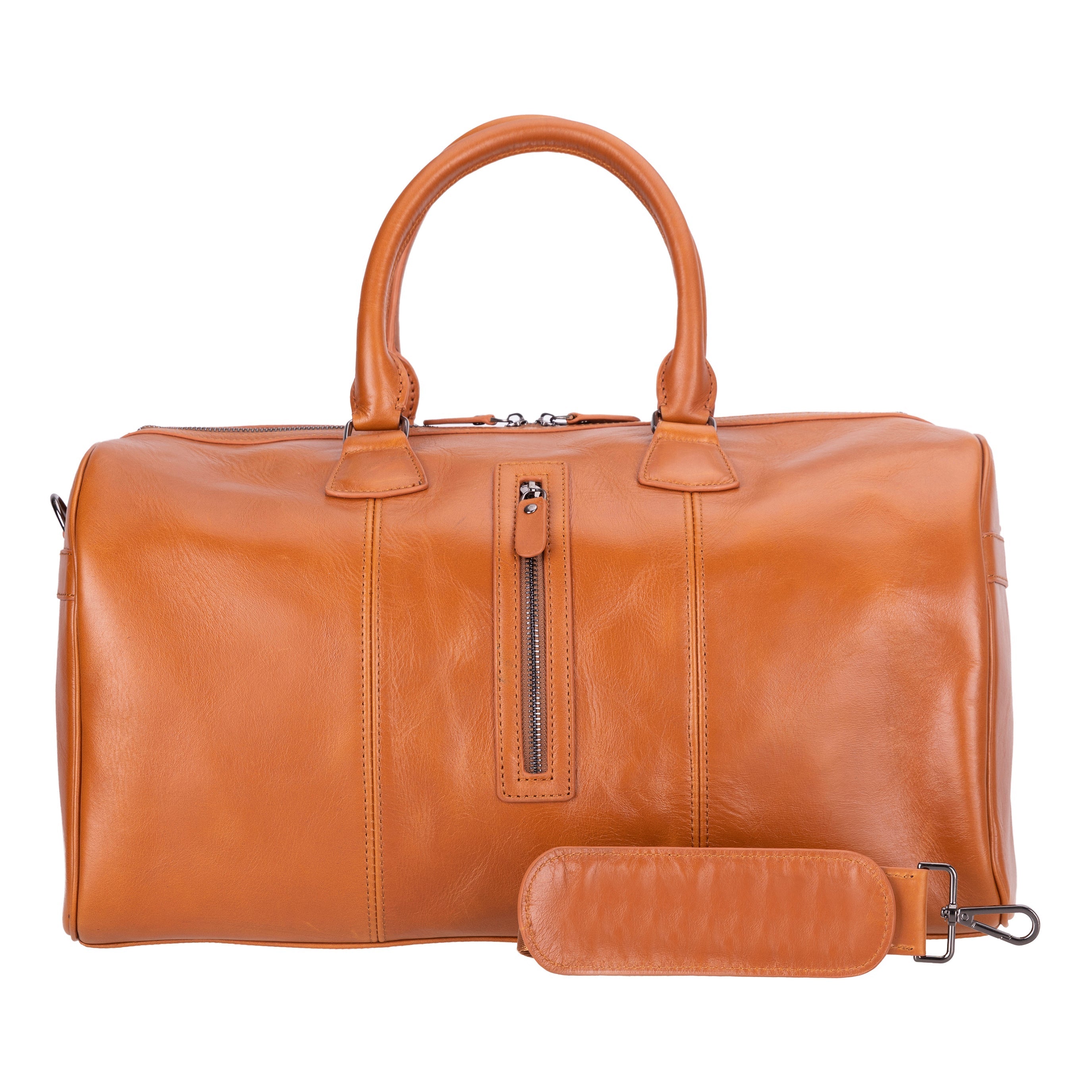 Full Grain Leather Travel Duffle Bag