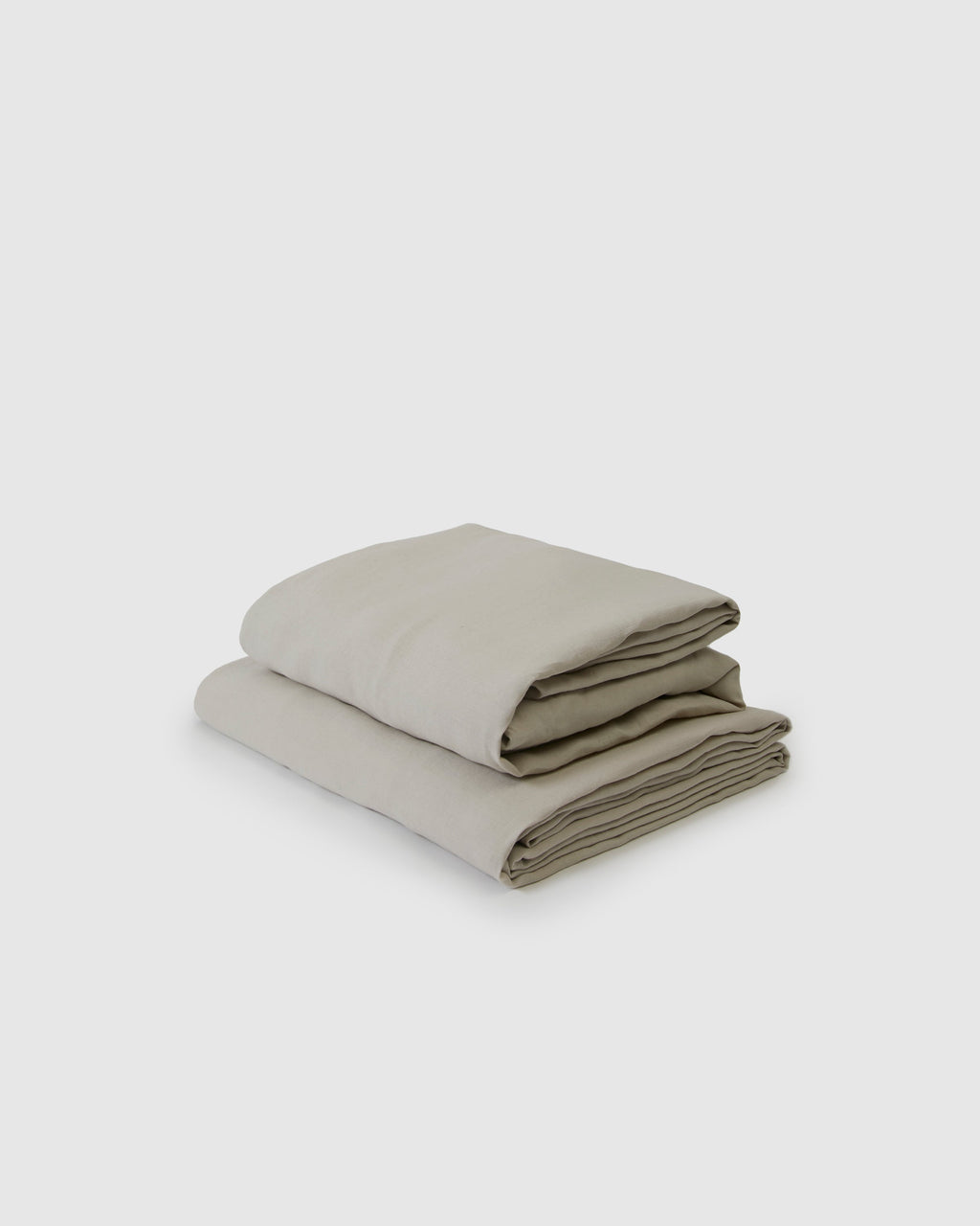 Marcel Linen Sheet Set — Dove | French Flax Linen | Stonewashed | Sunday Morning