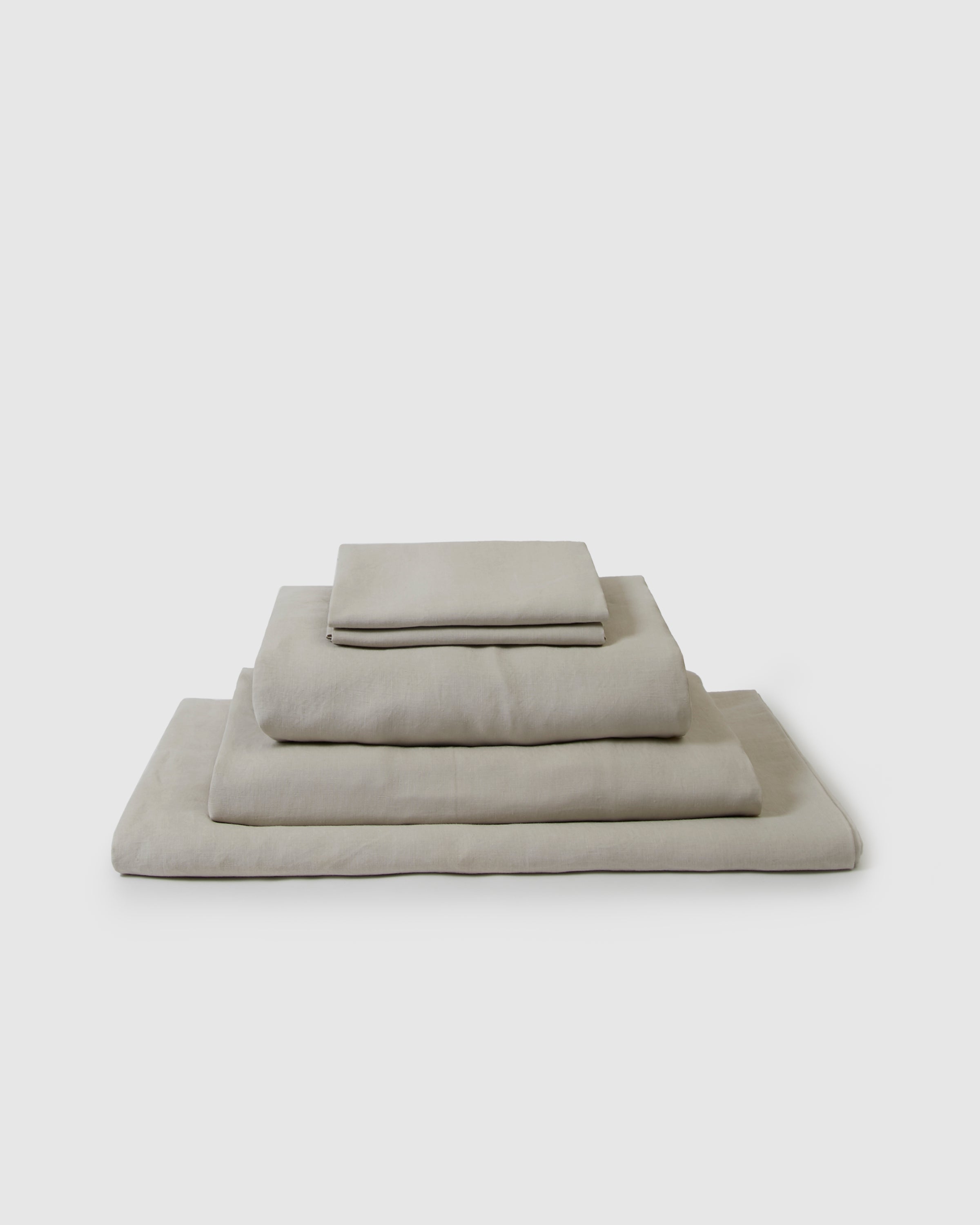 Marcel Linen Collection Set - Finest French Flax | Dove