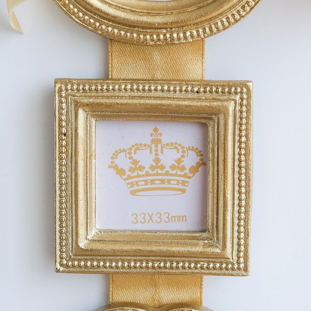 Set of 4 Square Hanging Picture Frames | European Style