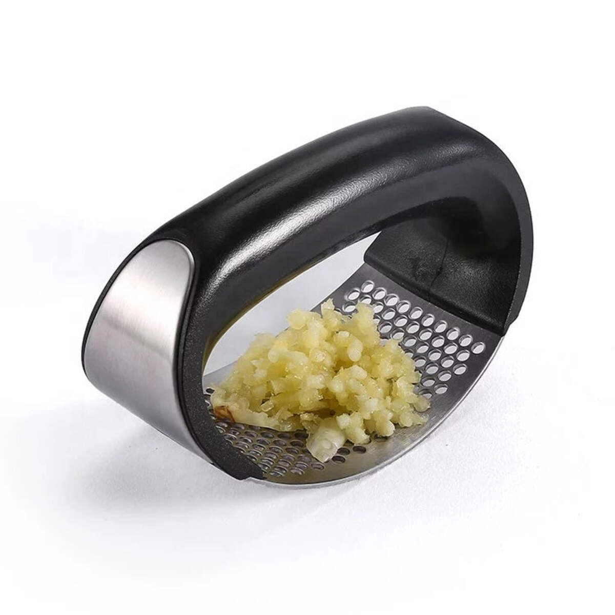 Kitchen Accessories Set | 8 Pieces | Garlic Press | Avocado Slicer | Tongs | Spatula | Leaf Separator | Peeler | Scrubber | Dish Brush | Choixe