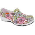 Women Slip Resistant Clog Flower-1