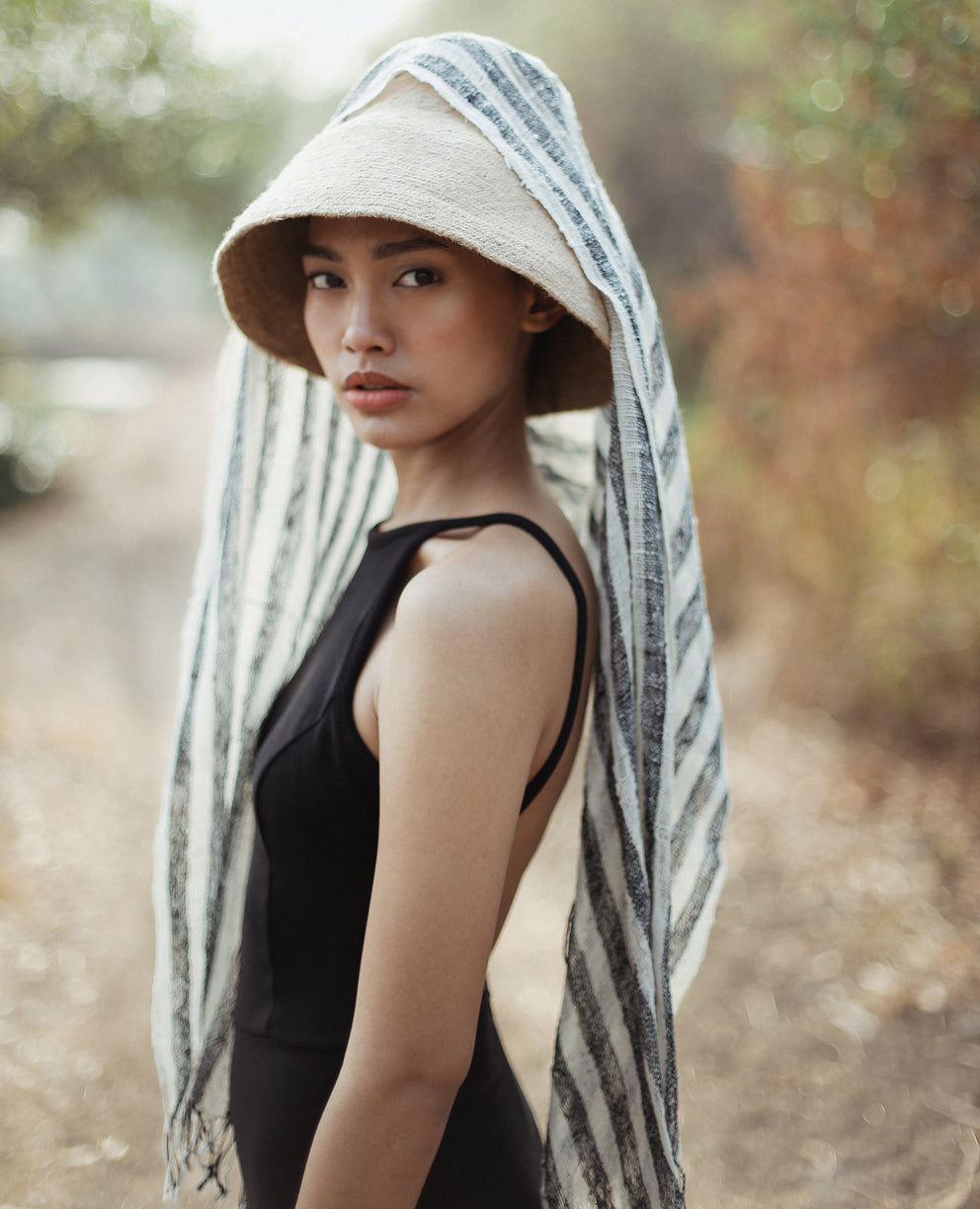 The Naomi Jute Bucket Hat | 100% Natural Jute | Sun Protection | BrunnaCo