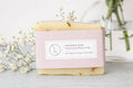 2 x Lavender Natural Soap Bars | Cold-Process Handmade | Olive Oil, Shea Butter & Real Lavender Buds | 4 oz Each | Lizush