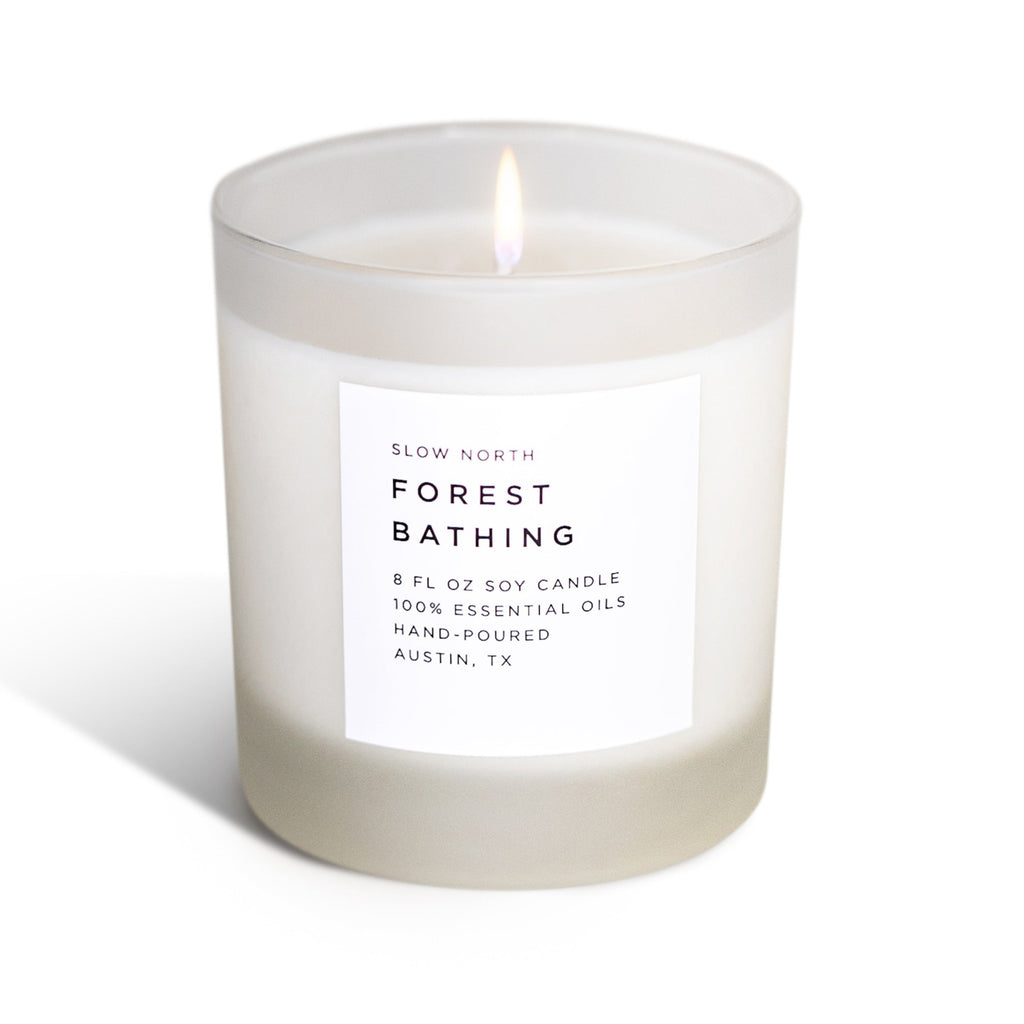 Forest Bathing Signature Candle | Fir, Pine & Patchouli | Made in Austin, Texas