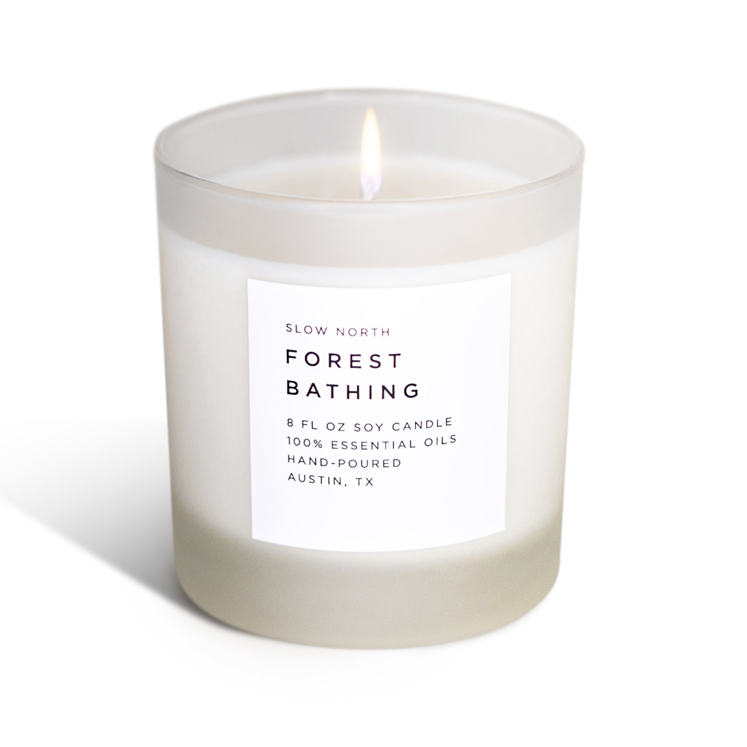 Forest Bathing Signature Candle | Fir, Pine & Patchouli | Made in Austin, Texas