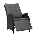 Gardeon Recliner Chairs Sun lounge Wicker Lounger Outdoor Furniture